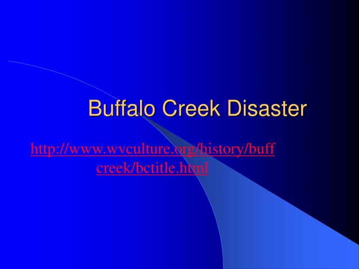 buffalo creek disaster