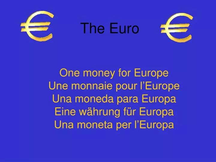 the euro