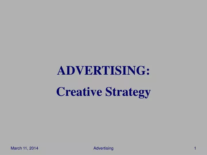 advertising creative strategy