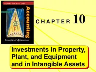 Investments in Property, Plant, and Equipment and in Intangible Assets