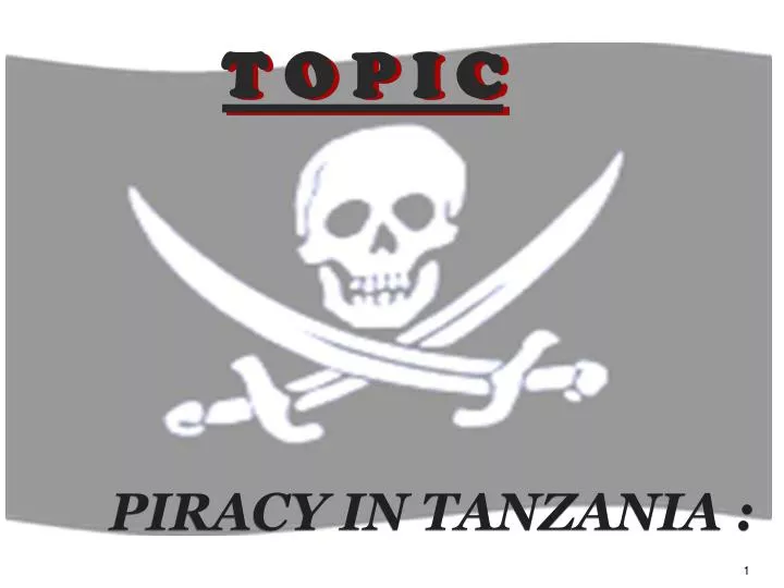 piracy in tanzania