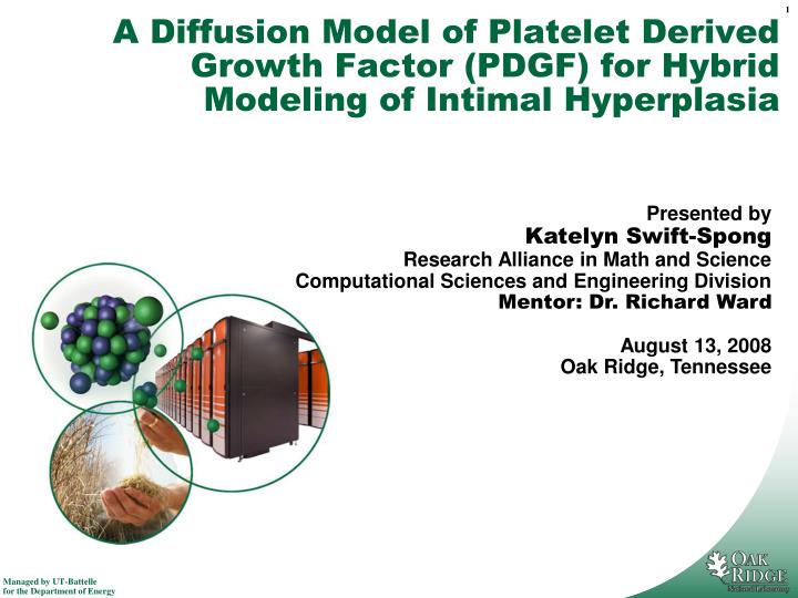 a diffusion model of platelet derived growth factor pdgf for hybrid modeling of intimal hyperplasia