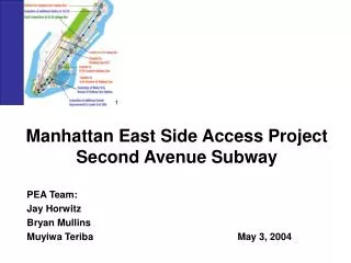 Manhattan East Side Access Project Second Avenue Subway