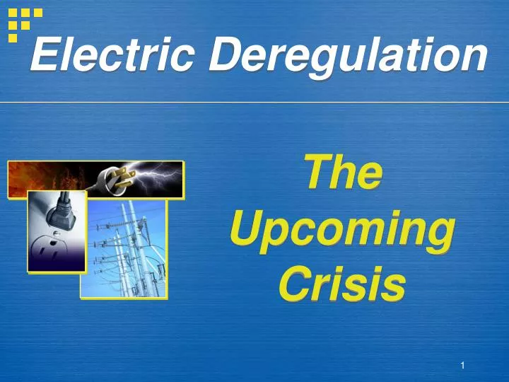 electric deregulation