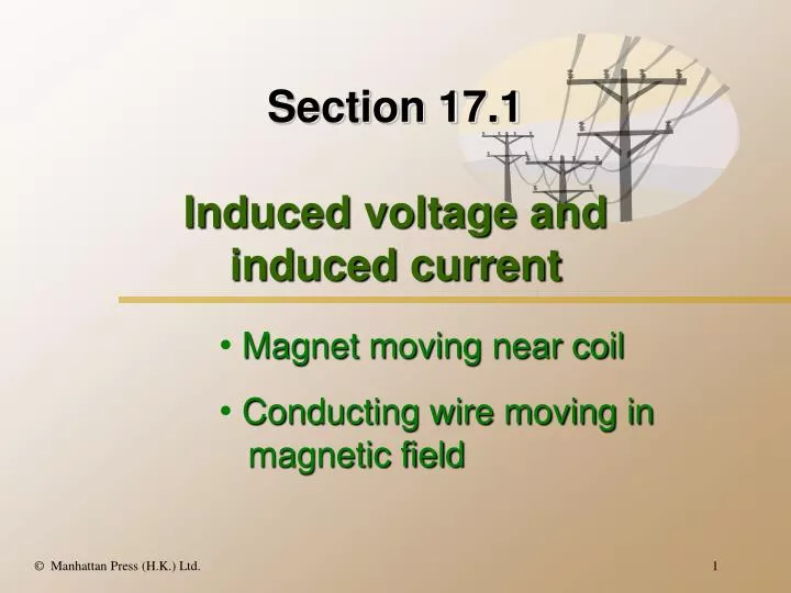 section 17 1 induced voltage and induced current