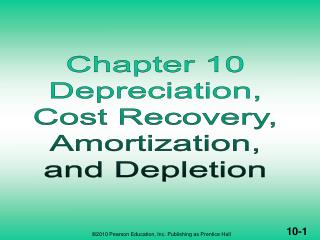 DEPR., COST RECOVERY, AMORTIZATION, &amp; DEPLETION