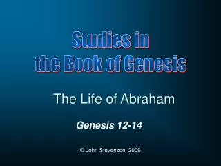 The Life of Abraham