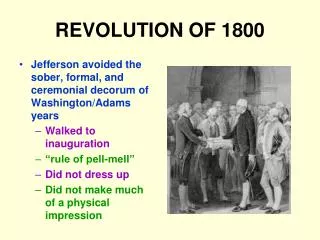 REVOLUTION OF 1800