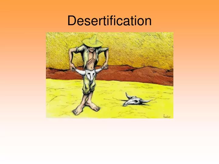 desertification