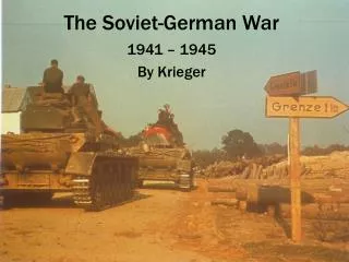 The Soviet-German War