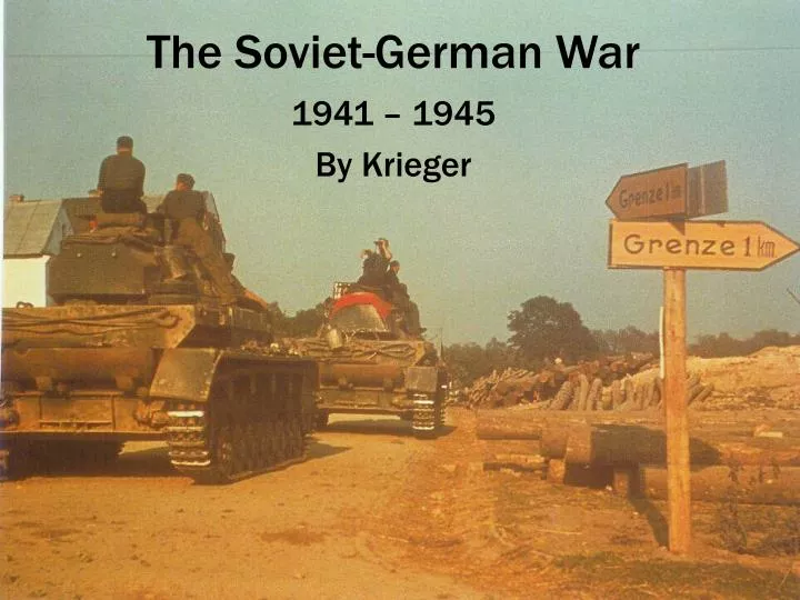 the soviet german war