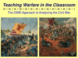 Teaching Warfare in the Classroom