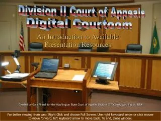 Division II Court of Appeals