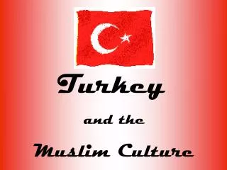 Turkey and the Muslim Culture