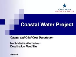Coastal Water Project