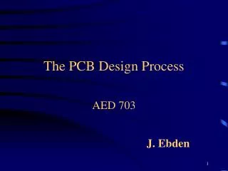 The PCB Design Process