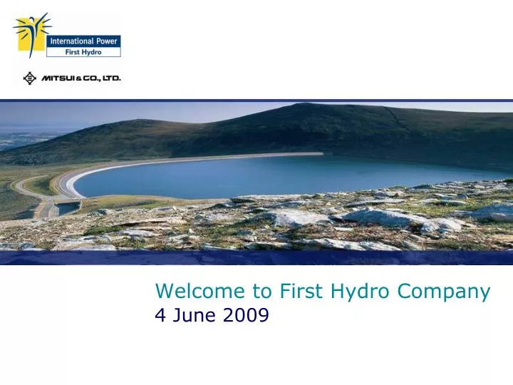 welcome to first hydro company