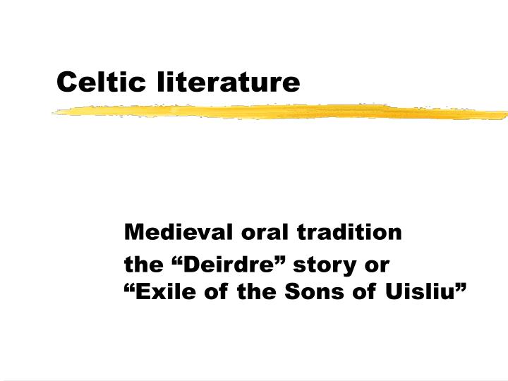 celtic literature