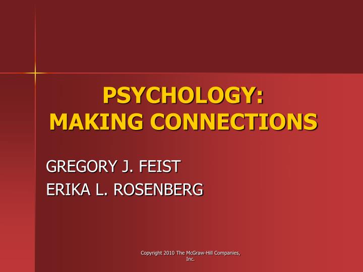 psychology making connections
