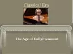 Classical Era - slide 1
