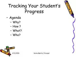 Tracking Your Student’s Progress