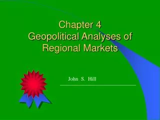 Chapter 4 Geopolitical Analyses of Regional Markets