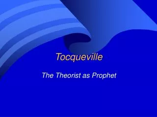 Tocqueville