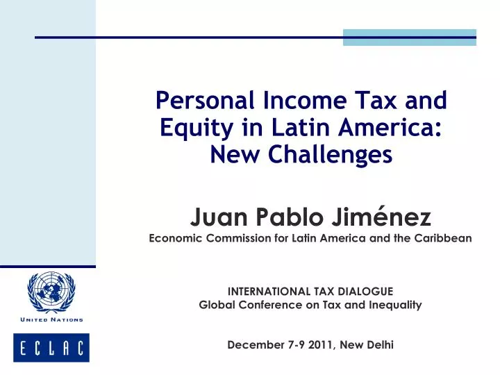 personal income tax and equity in latin america new challenges