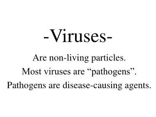 -Viruses-