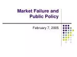 Market Failure and Public Policy - slide 1