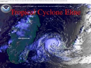 Tropical Cyclone Eline