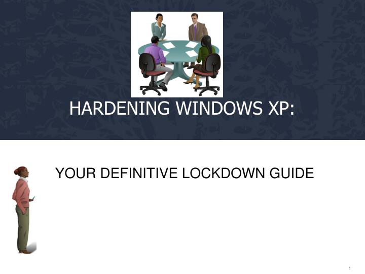 hardening windows xp