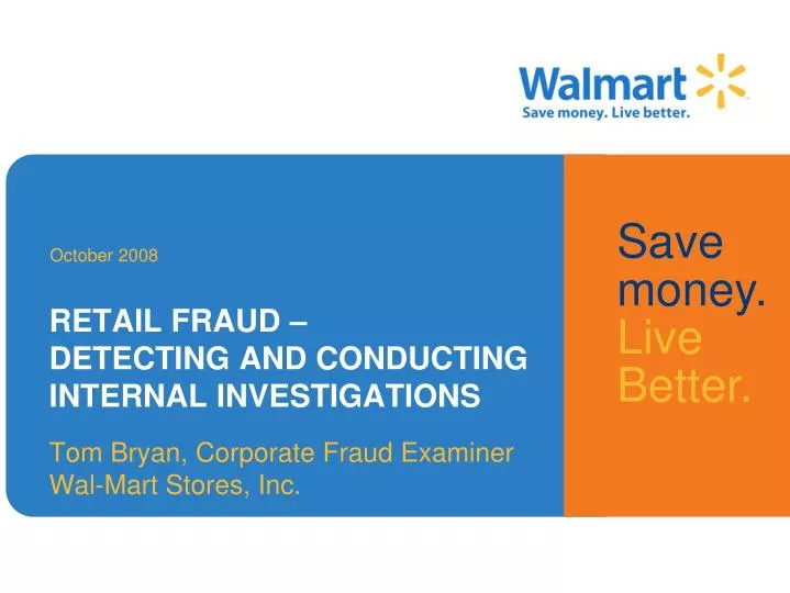 retail fraud detecting and conducting internal investigations