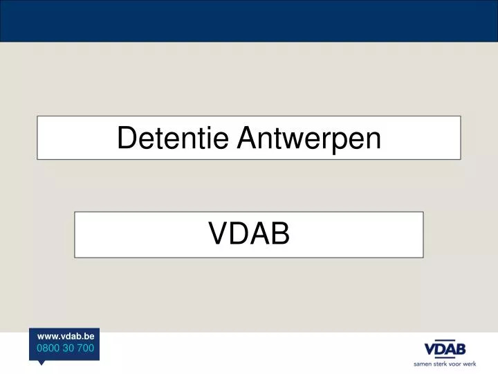 detentie antwerpen