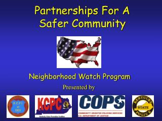 Partnerships For A Safer Community