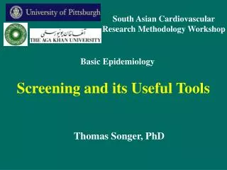 Screening and its Useful Tools