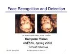Face Recognition and Detection - slide 1