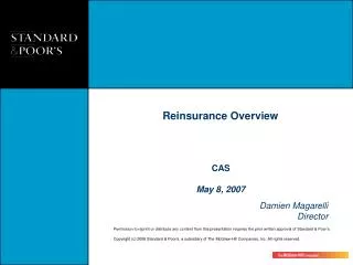 Reinsurance Overview