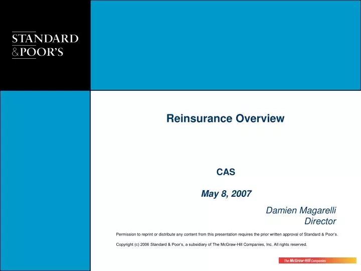 reinsurance overview