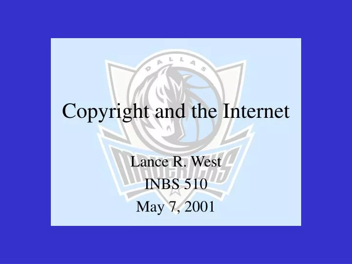 copyright and the internet