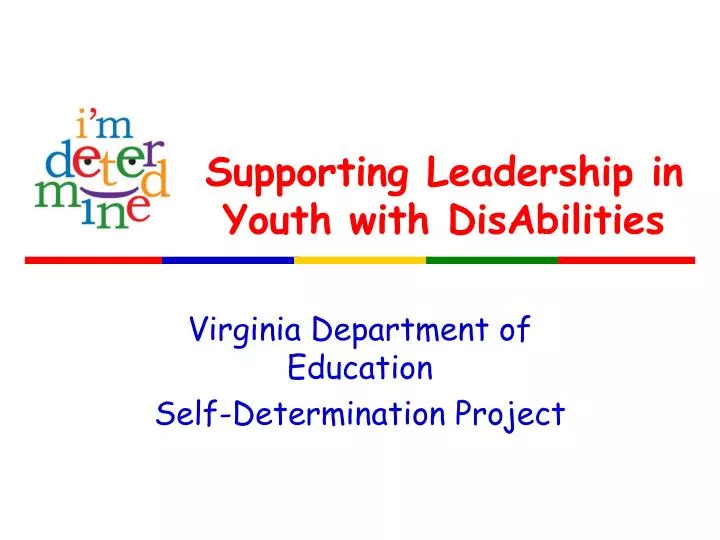 supporting leadership in youth with disabilities