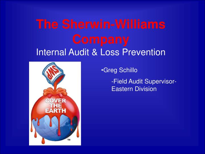 the sherwin williams company internal audit loss prevention