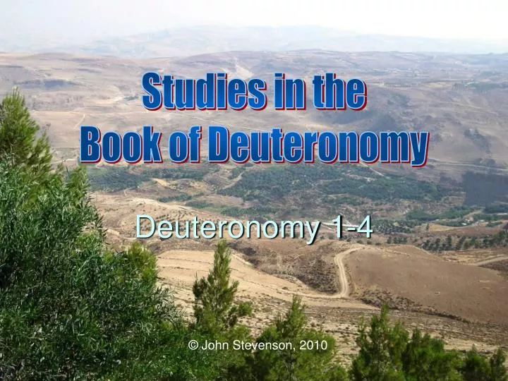 deuteronomy 1 4