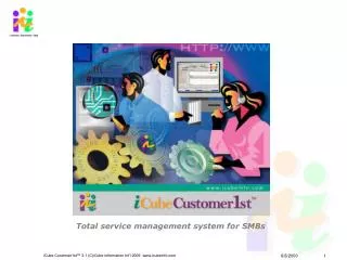 Total service management system for SMBs