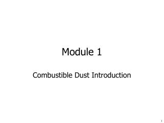 Module 1