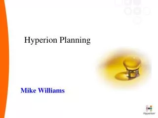 Hyperion Planning