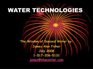 WATER TECHNOLOGIES