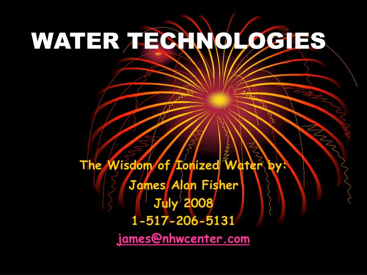 water technologies