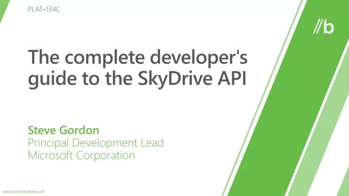 the complete developer s guide to the skydrive api
