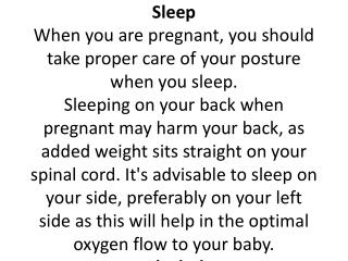 Some tips that a pregnant woman should follow